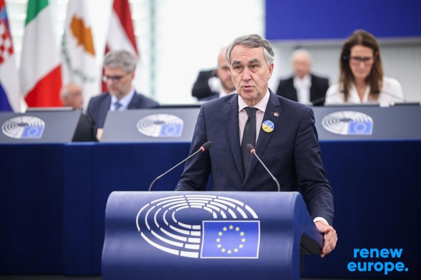 Євродепутат Ауштрявічюс:  «Ми не говоримо про людей, які мерзнуть в Україні, але говоримо про Гренландію»