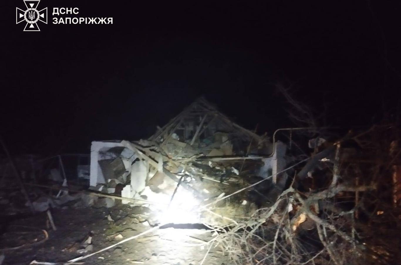 У Запорізькому районі внаслідок обстрілу загинули троє людей, є поранені