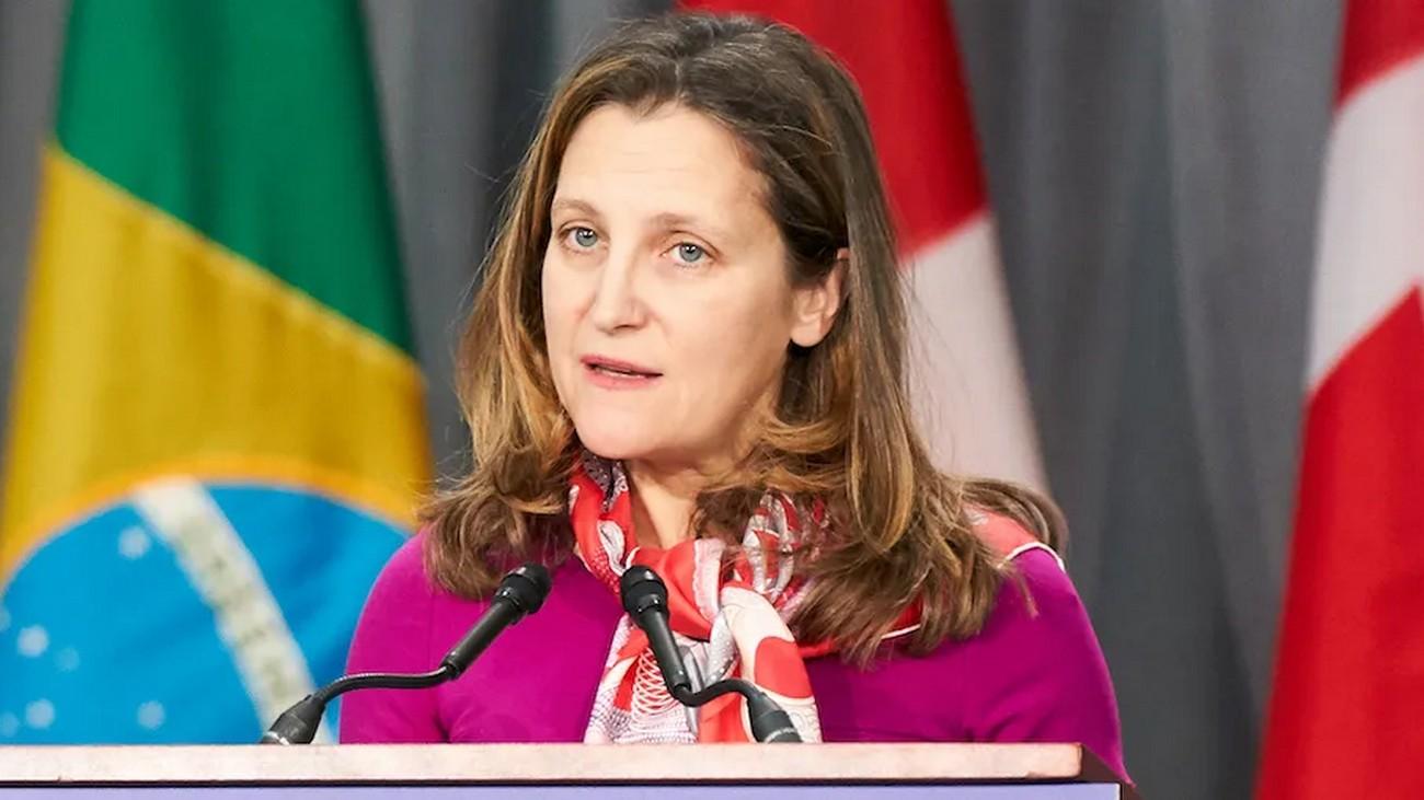 Христя Фріланд складе мандат в парламенті Канади заради неоплачуваної роботи в Україні