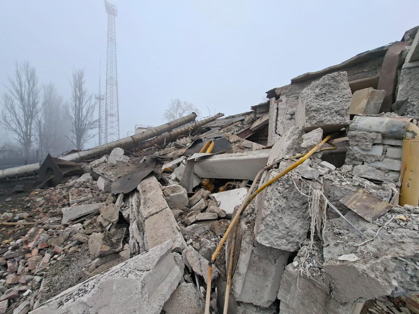 Окупанти скинули 500-кілограмову авіабомбу на котельню у Краматорську перед суттєвим похолоданням