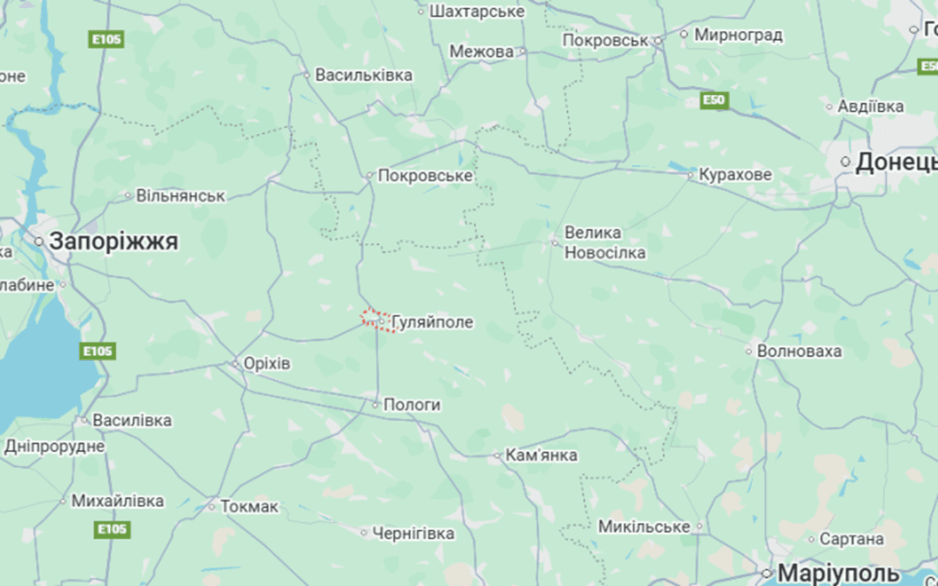 Росіяни мінують Гуляйполе, бо не можуть там закріпитись