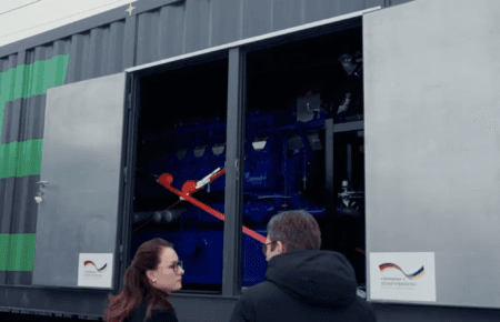 Україна отримала партію енергетичної допомоги від Німеччини (ВІДЕО)