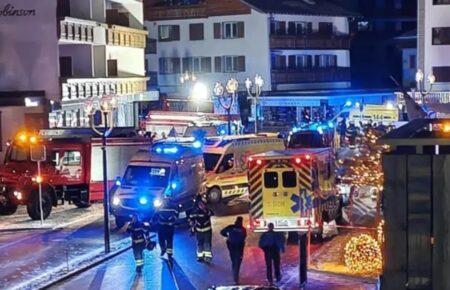 Десятки людей загинули від вибуху на гірськолижному курорті у Швейцарії в новорічну ніч