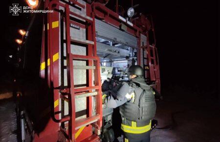 В частині  Житомирщини після російського удару зникло світло