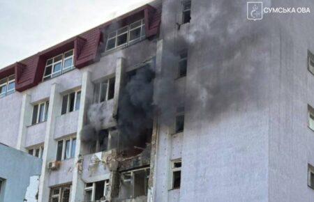 Шестеро мешканців Сум постраждали внаслідок атаки РФ по центру міста