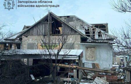 На Запоріжжі внаслідок ударів РФ одна людина загинула та ще сім — поранені