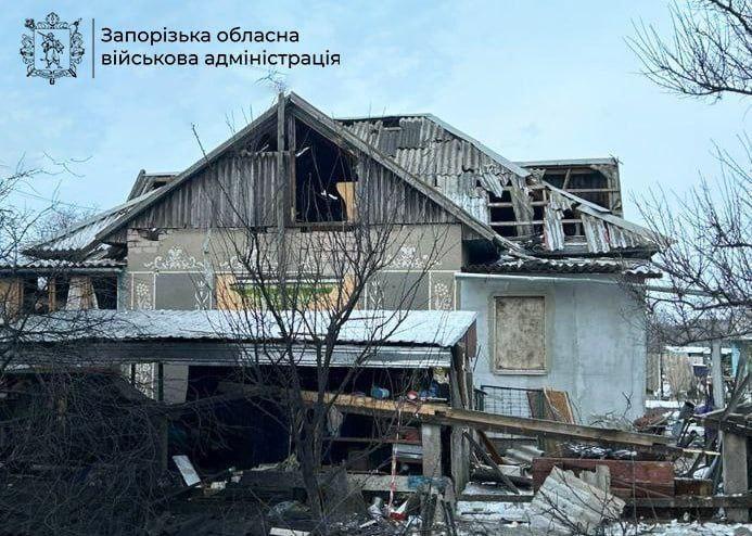 На Запоріжжі внаслідок ударів РФ одна людина загинула та ще сім — поранені