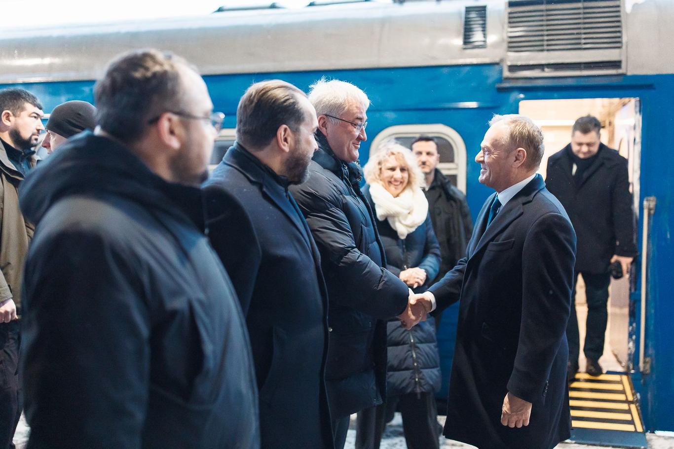 До Києва прибув прем'єр-міністр Польщі Дональд Туск