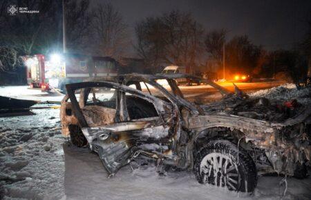 Черкаси зазнали масованої атаки російськими БпЛА