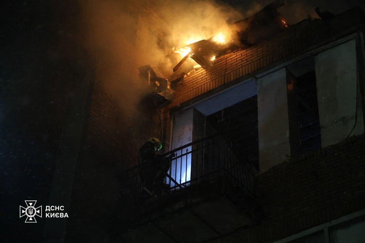 Атака на Київ: відомо про щонайменше одну постраждалу