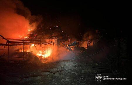 На Дніпропетровщині руйнування в чотирьох районах після російської атаки