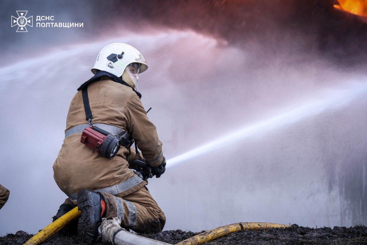 Росіяни атакували об’єкт «Нафтогазу» на Полтавщині (ОНОВЛЕНО, ФОТО)