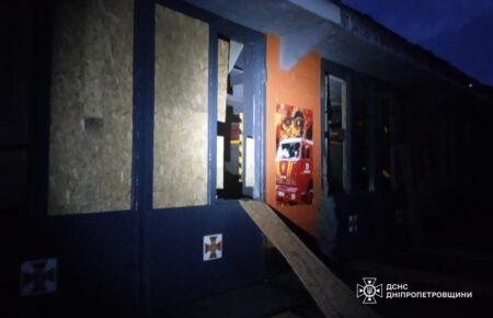 Окупанти обстріляли будівлю пожежно-рятувального підрозділу на Дніпропетровщині