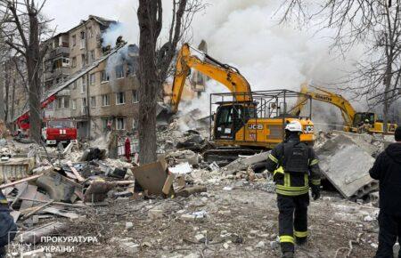 Атака на Харків: на місці нічного ракетного удару знайшли фрагменти тіла ще однієї людини — Терехов