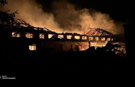 Росіяни атакували деревообробне підприємство в Новгороді-Сіверському