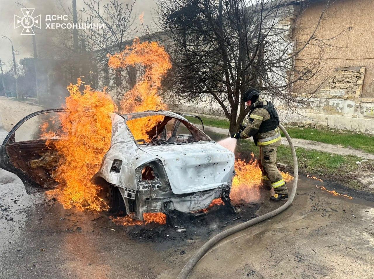 У Херсоні через атаку російського дрона загинула жінка та травмований чоловік