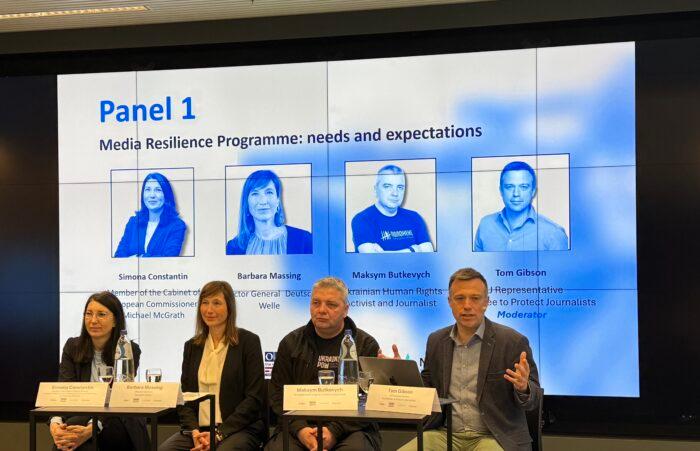 Ми слухали Громадське радіо на передовій і навіть у російському полоні — Максим Буткевич у Брюсселі про роль незалежних медіа