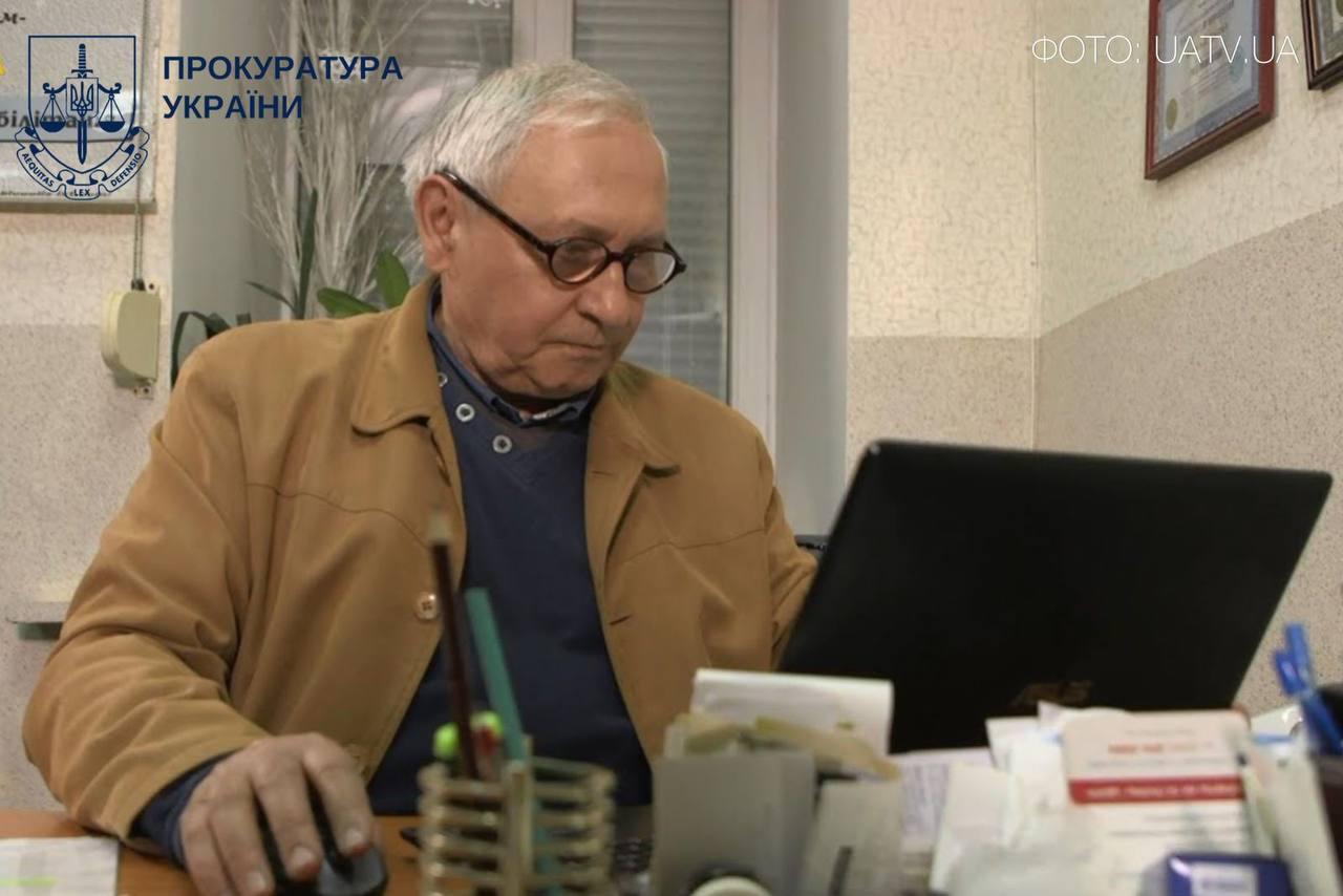 Поліція викрила людей, які хотіли забрати майно зниклого в Бучі академіка Миколи Колбуна