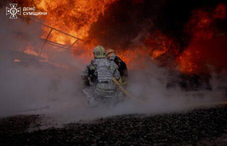 Окупанти атакували Суми: ворожий БпЛА влучив по промисловій зоні міста