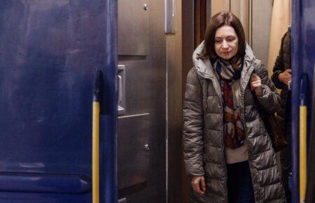 Президентка Молдови прибула до Києва