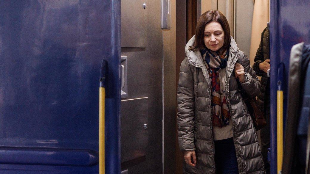 Президентка Молдови прибула до Києва