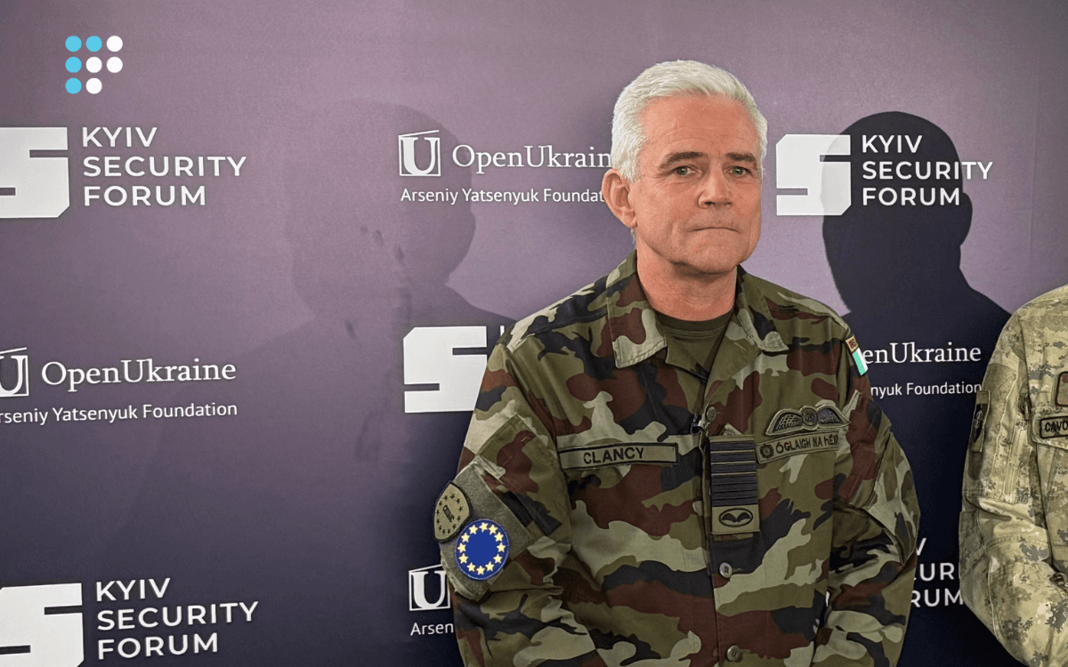 «Майбутнє архітектури безпеки Європи з точки зору готовності — це Україна», — голова Військового комітету ЄС Шон Кленсі