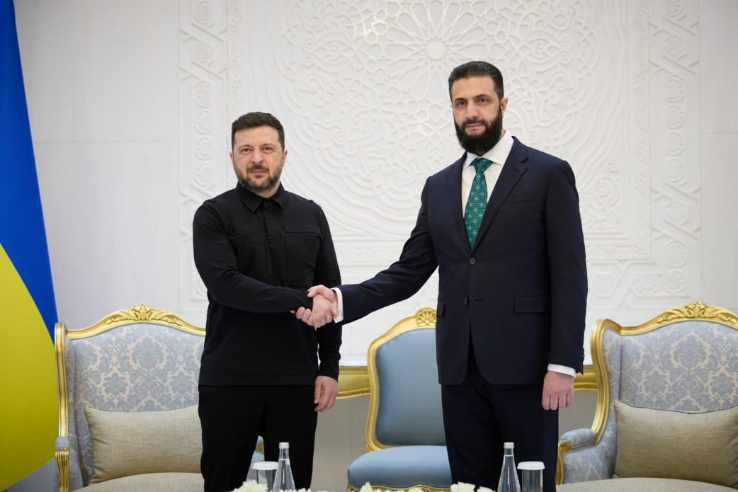 Зеленський провів перемовини з президентом Сирії