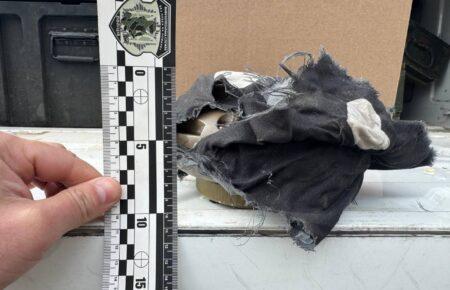 В Херсоні знайшли нову російську міну: замаскована під згорток тканини й має електронне керування (ФОТО)