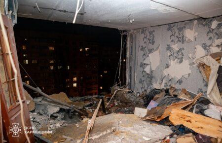 Удар по 9-поверхівці у Харкові: 2 постраждалих та руйнування (ФОТО)