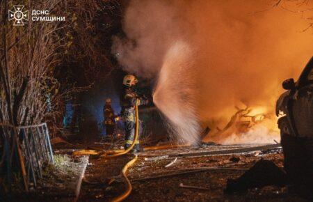 Суми знову під атакою росіян, влучання на 7 локаціях, є травмовані