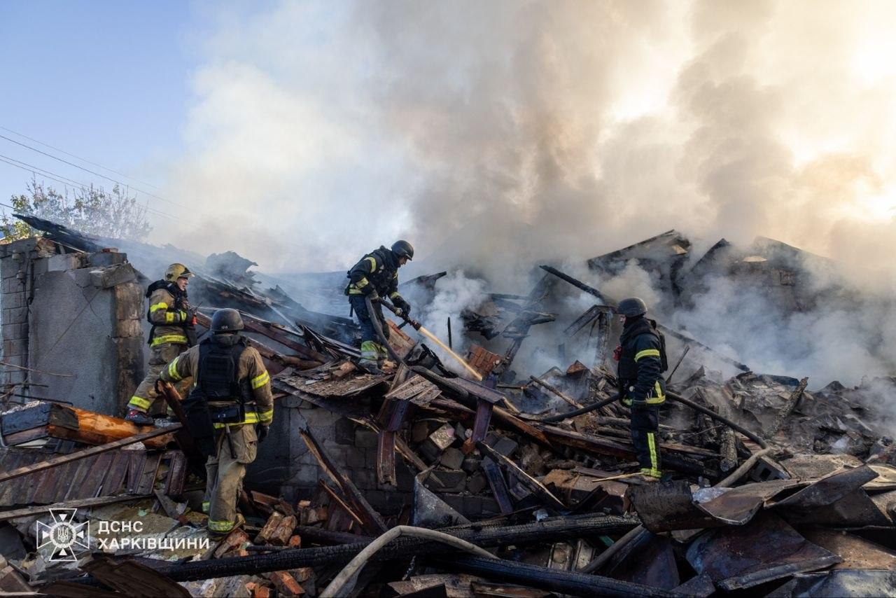 Росіяни атакували Харків та передмістя: є загибла та постраждалі