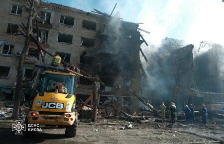 У Києві зросла кількість постраждалих унаслідок масованого російського обстрілу
