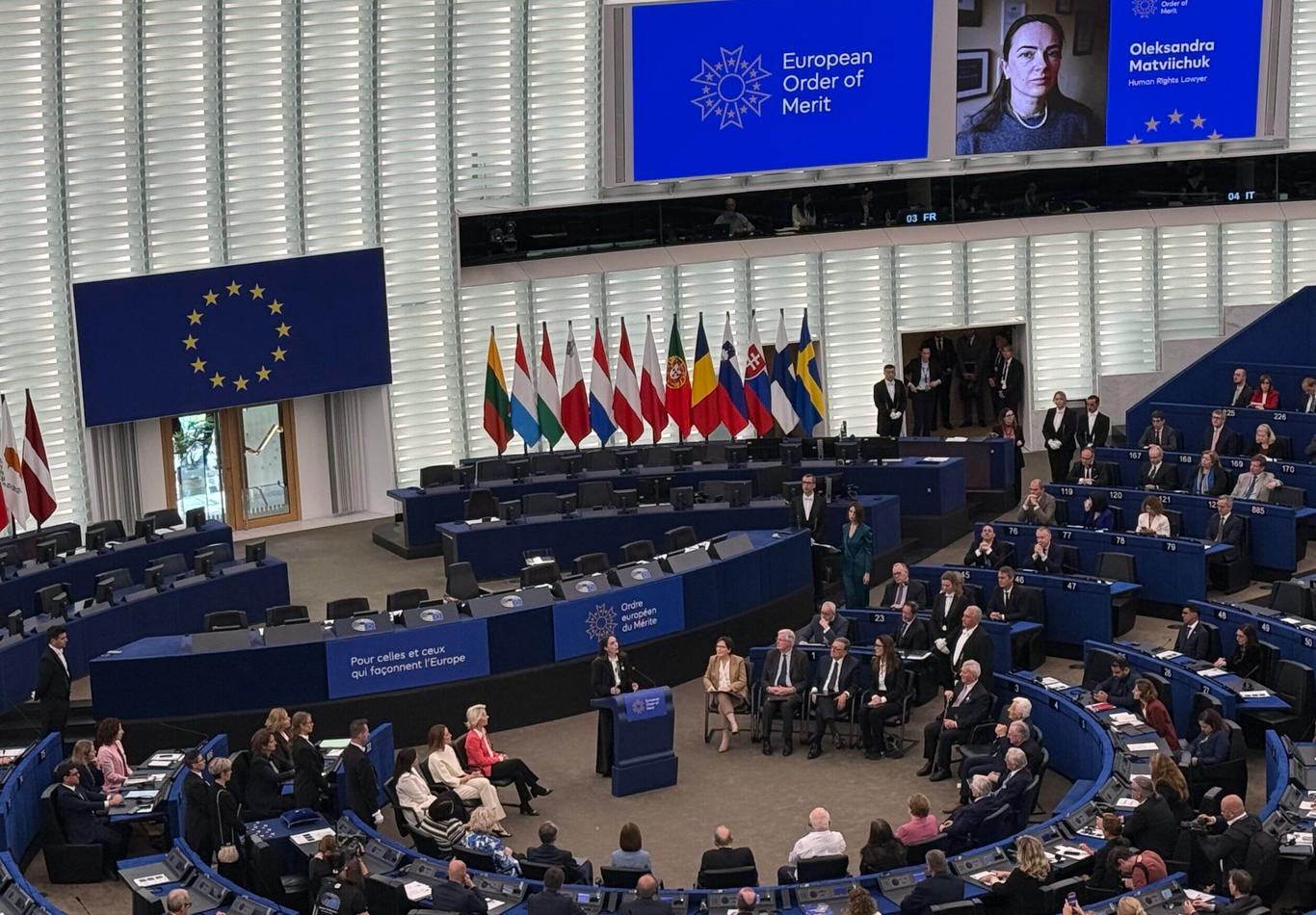«Люди в Європі перебувають у безпеці лише тому, що українці чинять опір»: Матвійчук у Європарламенті
