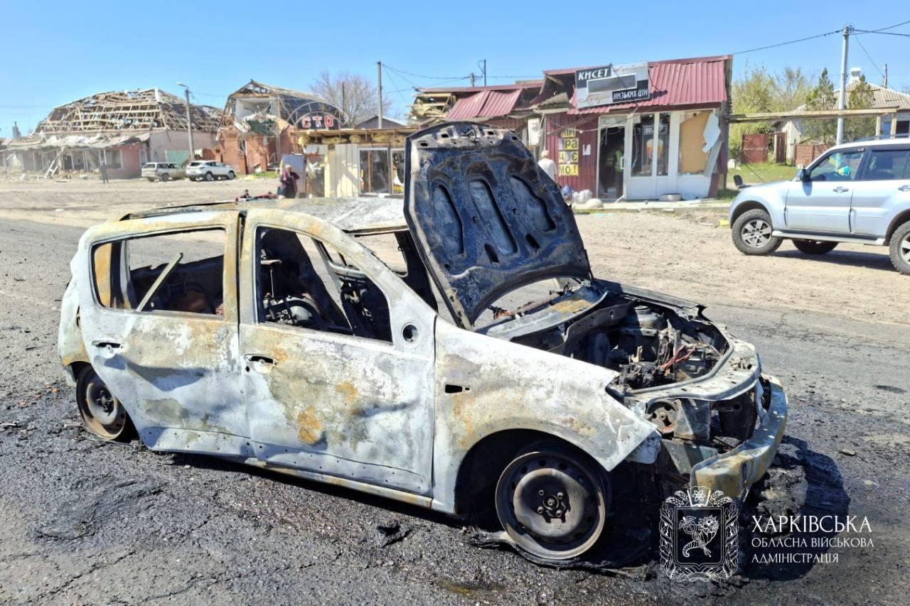 Обстріл Мерефи  4 травня: зросла кількість загиблих і постраждалих (ОНОВЛЕНО, ФОТО)