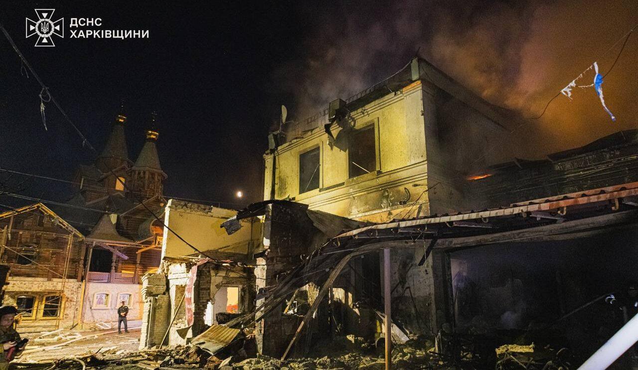 Удари дронами та ракетами по Харкову й Чугуєву: у ДСНС розповіли про наслідки