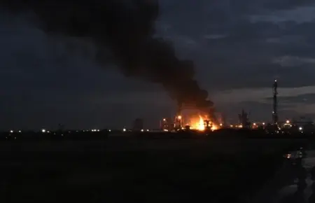 Окупанти атакували газовидобувний об’єкт «Нафтогазу» на Полтавщині 