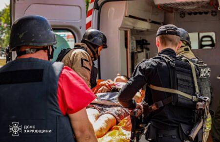 5 людей постраждали внаслідок удару БпЛА по Київському району Харкова