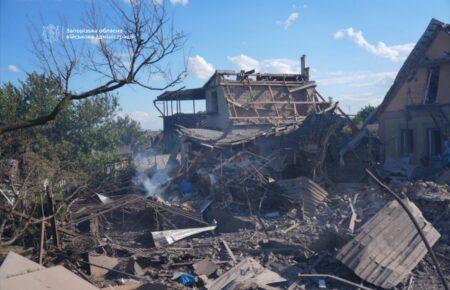 На Запоріжжі через російські обстріли постраждали дванадцять людей
