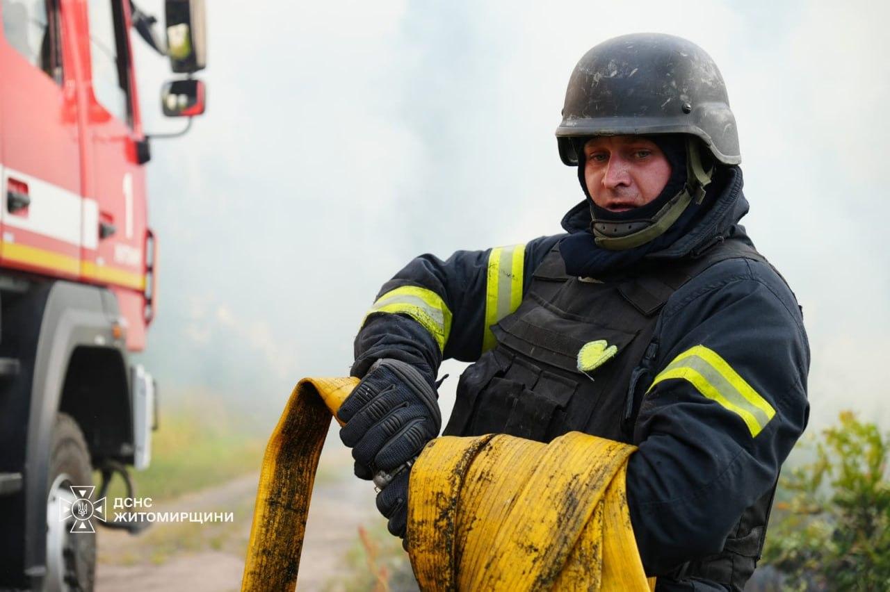 РФ атакувала Житомир, влучила в об’єкт паливної інфраструктури (ФОТО, ВІДЕО)