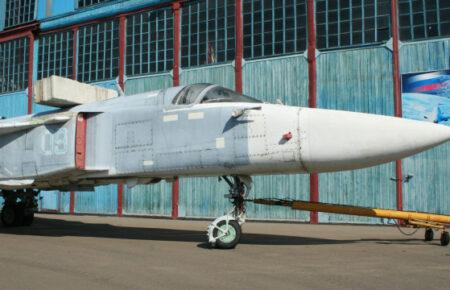 В окупованому Криму знищили російський бомбардувальник Су-24М