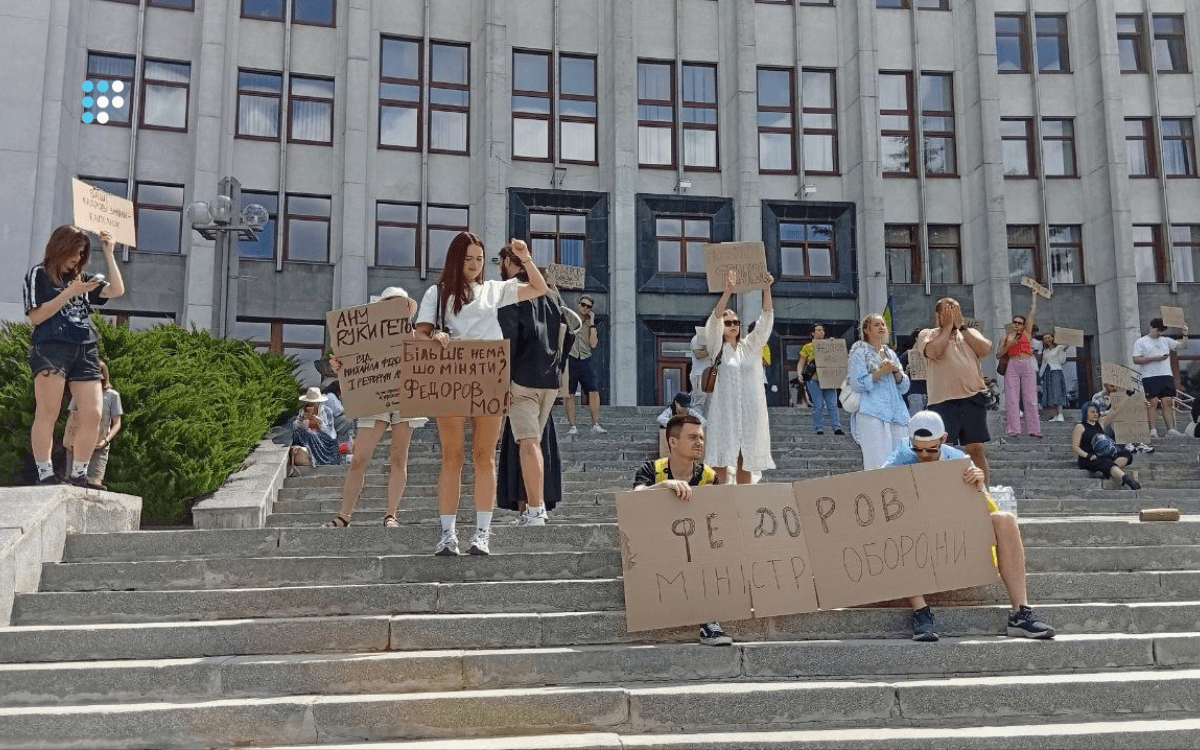 Аліна Михайлова заявила про тиск на військових за участь у протестах після відставки Федорова