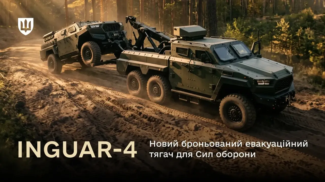 До використання в ЗСУ допустили український евакуаційний тягач Inguar-4