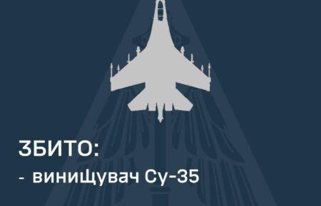 Повітряні сили ЗСУ повідомили про збиття російського літака