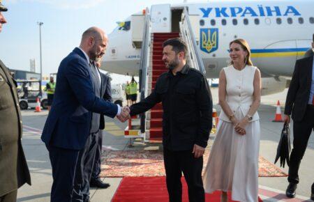 Зеленський вперше прибув до Сербії