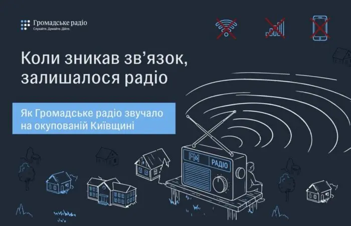 Коли зникав зв’язок, залишалося радіо: як Громадське радіо звучало на окупованій Київщині
