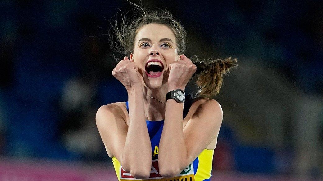 Ярослава Магучіх втретє поспіль здобула «золото» чемпіонату Європи в стрибках у висоту