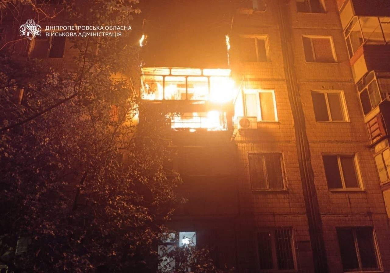 На Дніпропетровщині внаслідок російських обстрілів постраждала 19-річна дівчина