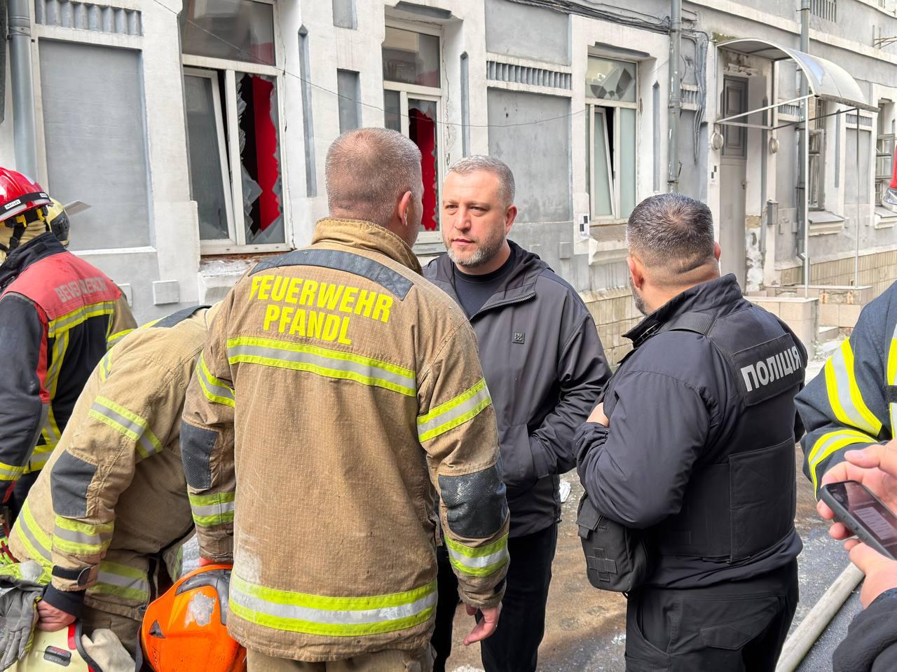 Росіяни атакували будівлю Вищої ради правосуддя, шестеро постраждалих (ФОТО)