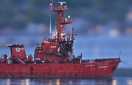 На Одещині через атаку РФ пошкоджений морський пошуково-рятувальний буксир