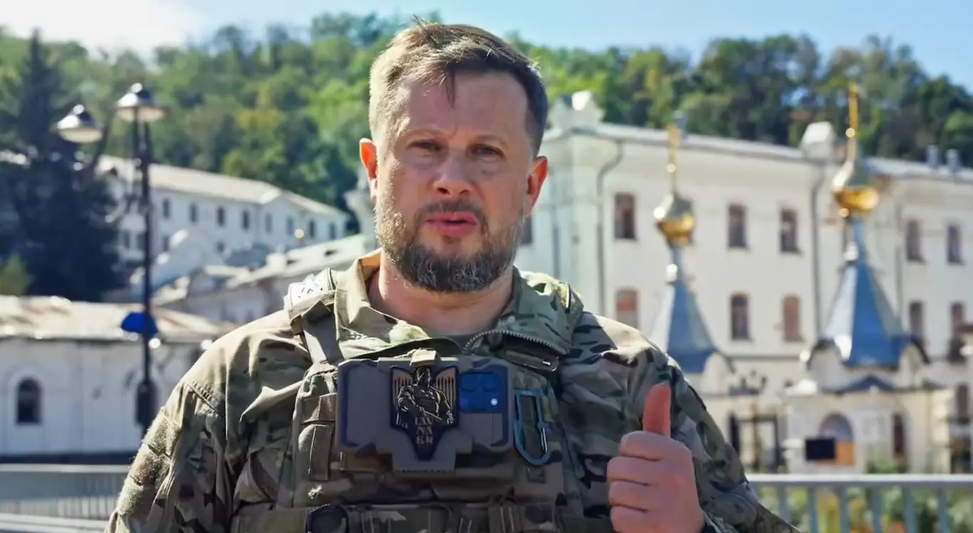 Білецький записав відеозвернення із Святогірська, про «захоплення» якого заявляв Путін